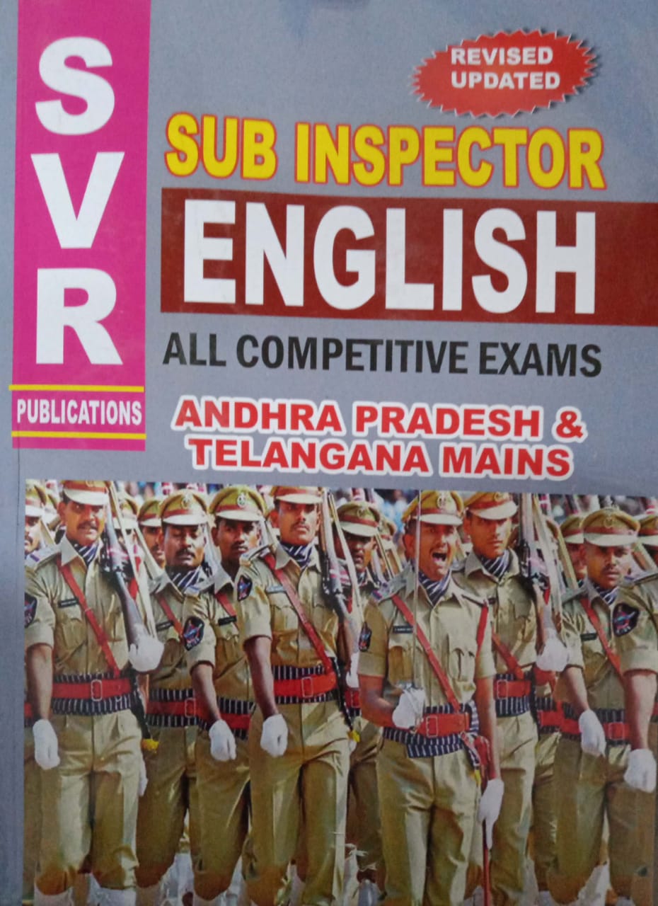 SVR Sub Inspector English AP & TS DEC 2022 Edition