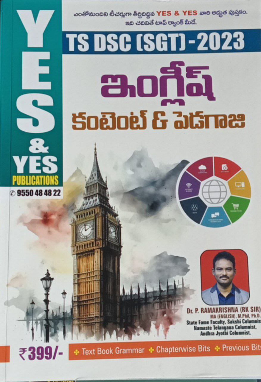 Yes and Yes TS DSC SGT 2023 English Content and Pedagogy