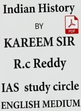 Indian History By Kareem Sir Handwritten Class Notes PDF[English Medium]