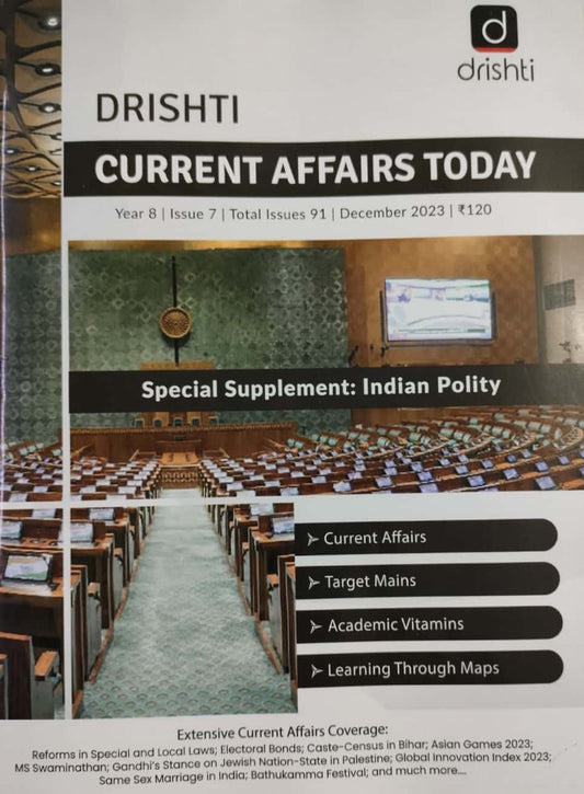 Drishti IAS DCAT December 2023 Current Affairs Today[English Medium]