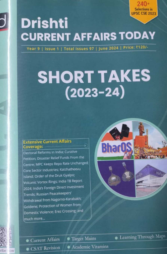 Drishti IAS DCAT June 2024 Current Affairs Today[English Medium]