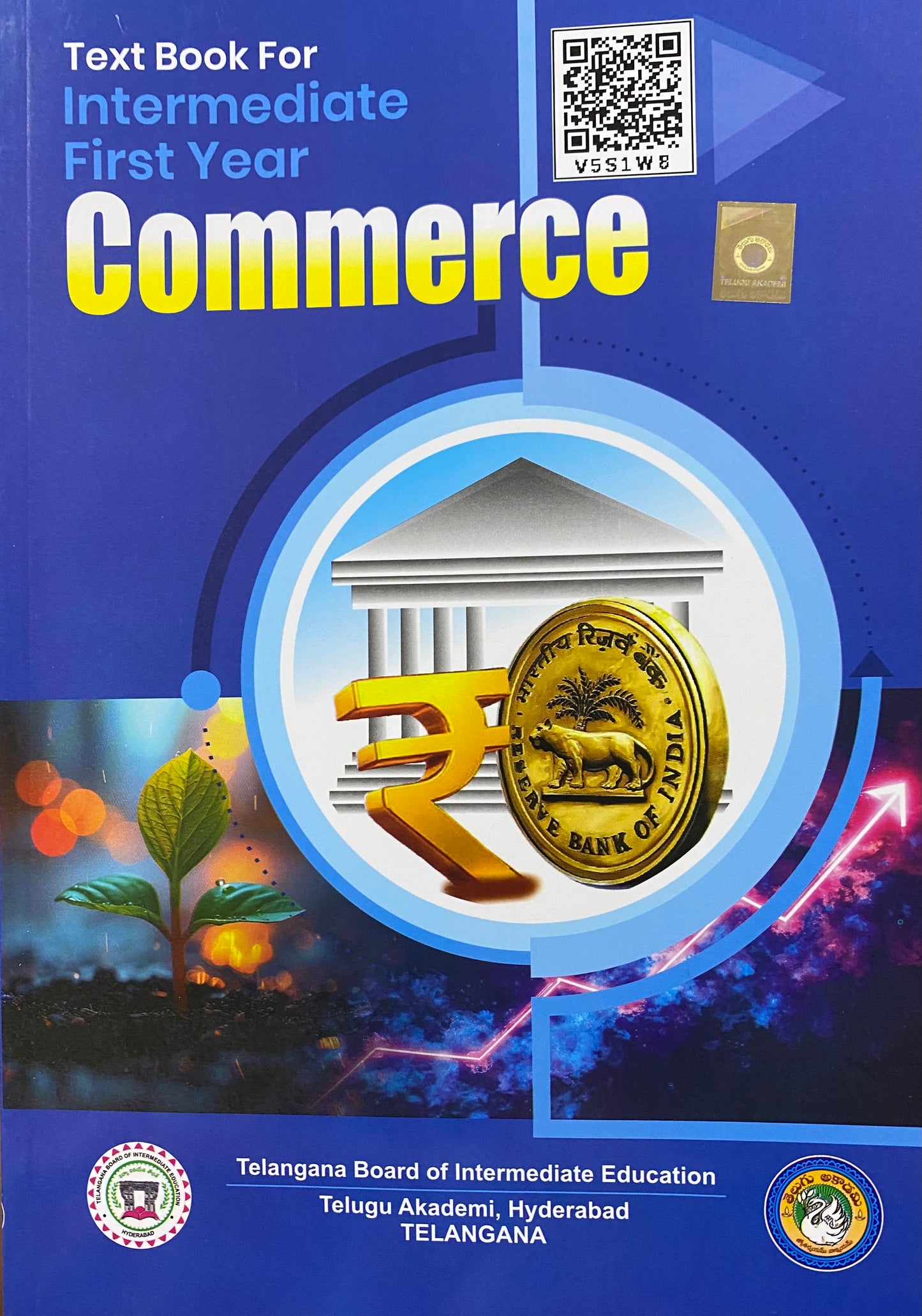 Telugu Akademi Intermediate First Year Commerce [English Medium]