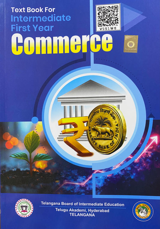 Telugu Akademi Intermediate First Year Commerce [English Medium]