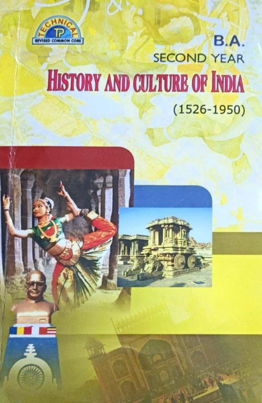 B.A 2nd Year Technical Guide History and Culture of India (1526-1950)[English Medium]