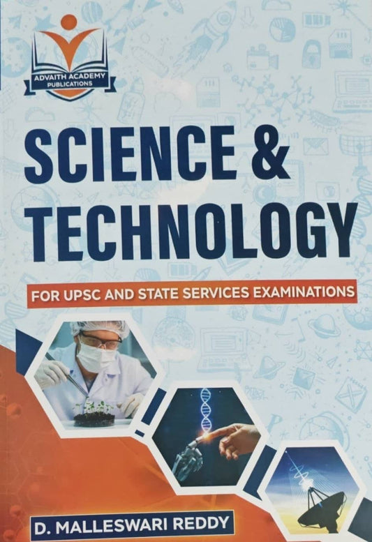 Science & Technology For UPSC & State Exams By D Malleswari Reddy[English Medium]