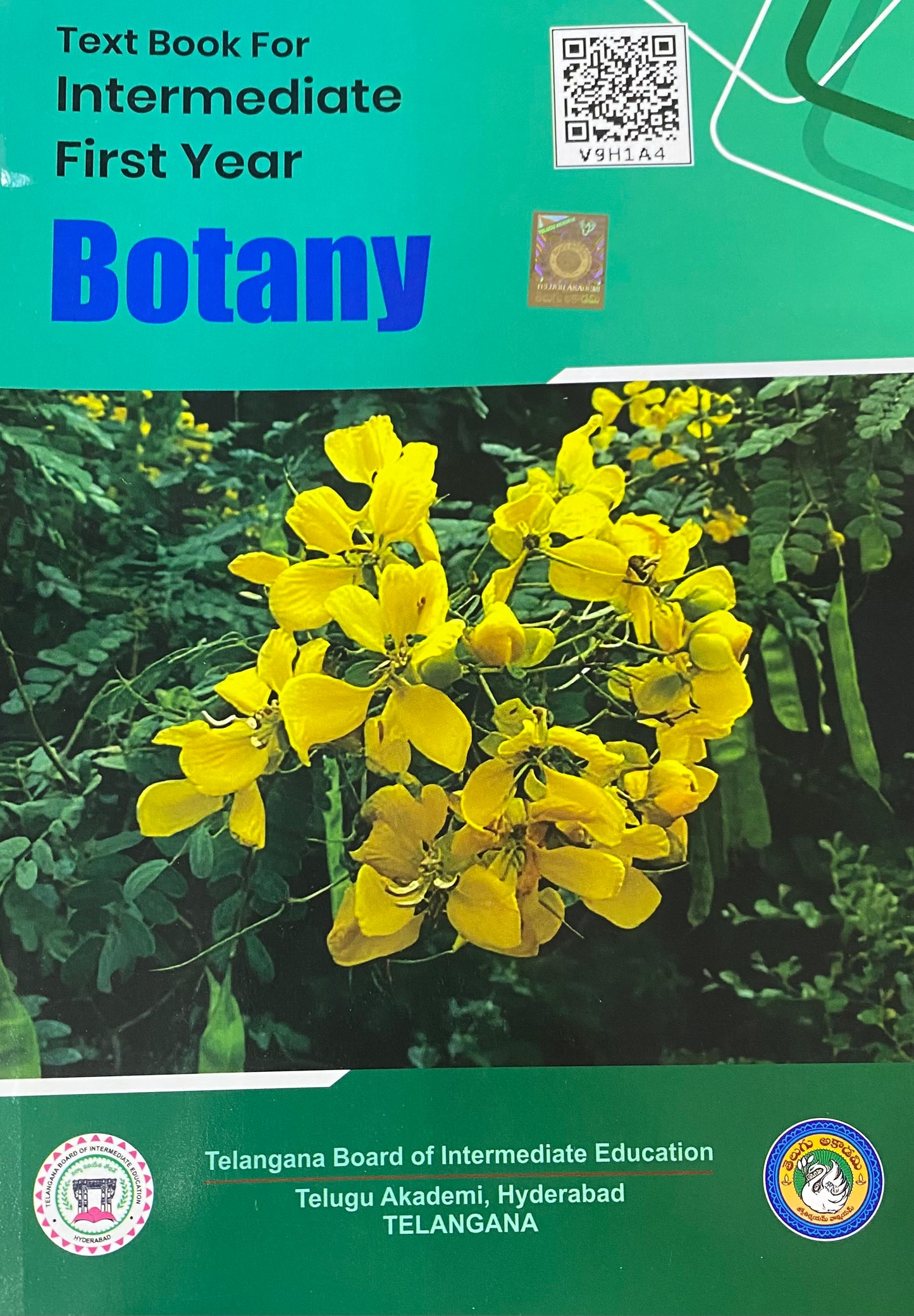 Telugu Akademi Intermediate First Year Botany [English Medium]