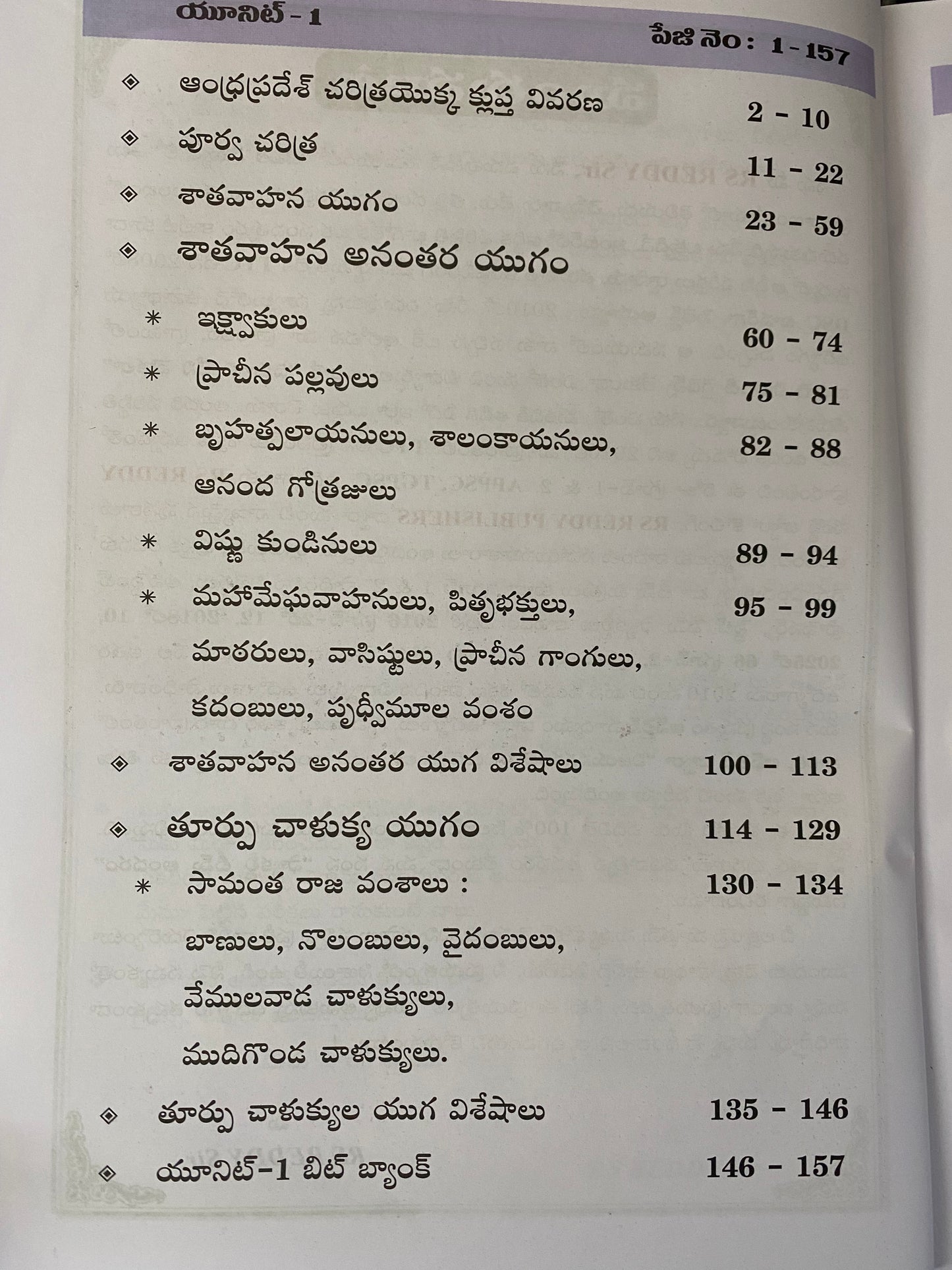 Andhra Pradesh History (Andhrula Charitra) By RS Reddy 2026Ed[Telugu Medium]