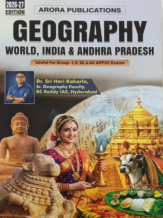 APPSC Geography World India & Andhra Pradesh By Dr. Sri Hari Kakarla Sir 2026-2027 Ed[English Medium]