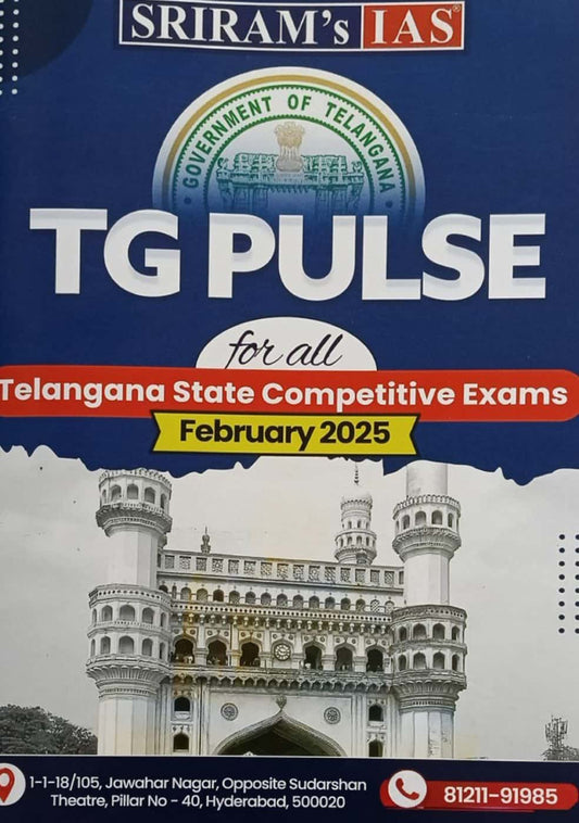 SRIRAM’s IAS TG PULSE Telangana February 2025 Magazine[English Medium]