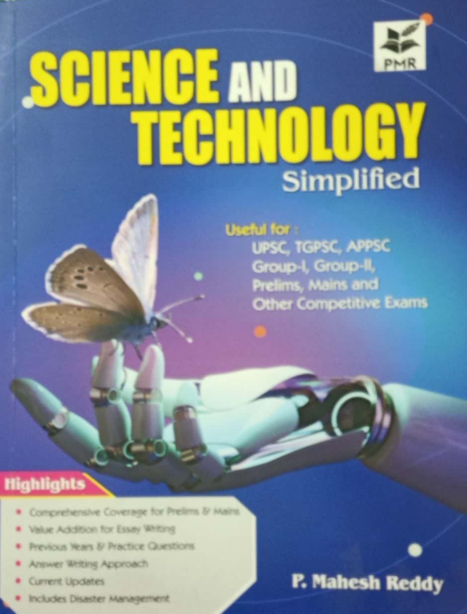 Science and Technology Simplified By P Mahesh Reddy[English Medium]July 2024Ed PMR