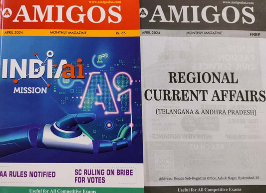 Amigos IAS April 2024 Monthly Magazine[English Medium]