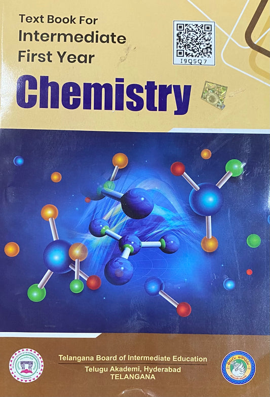 Telugu Akademi Intermediate First Year Chemistry [English Medium]