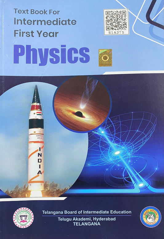 Telugu Akademi Intermediate First Year Physics[English Medium]