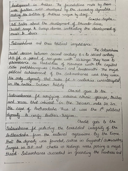 APPSC Group 1 Mains Paper 2 Andhra Pradesh & Indian History By Seeniaha Sir  Xerox Printed Material[English Medium]Xerox
