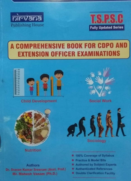 TSPSC CDPO AND EXTENSION OFFICER COMPREHENSIVE GUIDE [ENGLISH MEDIUM] LATEST 2022 EDITION