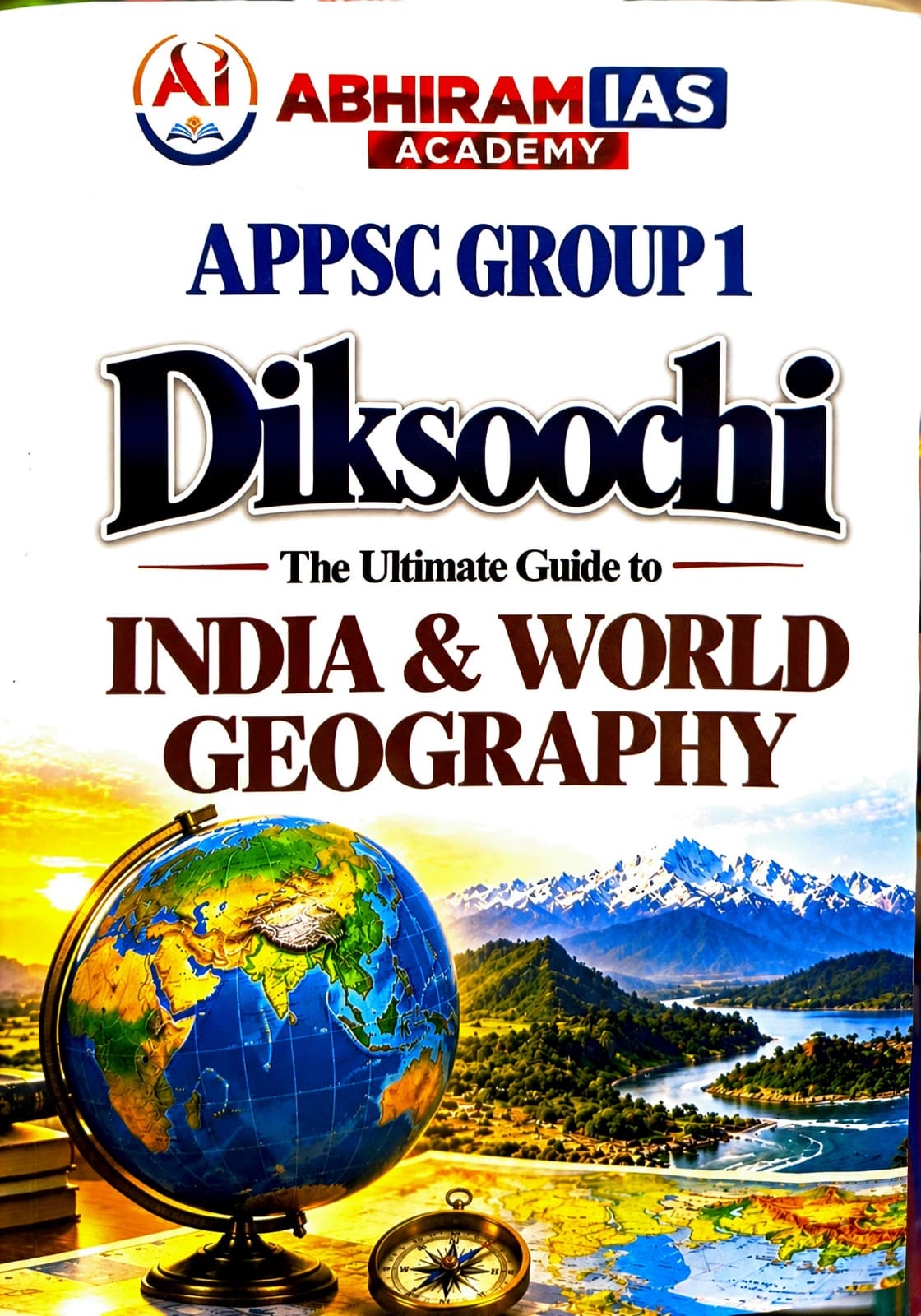 Abhiram IAS APPSC Group 1 Prelims Complete Set Of 7 Books India & World Geography, AP Geography,India & AP Economy, Indian History, Mental Ability, Indian Polity,Science & Technology[English Medium]