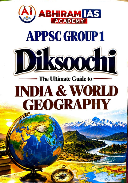 Abhiram IAS APPSC Group 1 Prelims Complete Set Of 7 Books India & World Geography, AP Geography,India & AP Economy, Indian History, Mental Ability, Indian Polity,Science & Technology[English Medium]