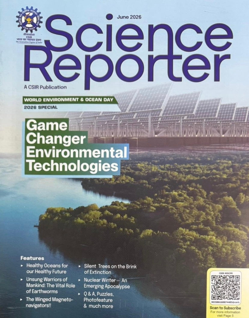 Science Reporter June 2026 Monthly Edition[English Medium]