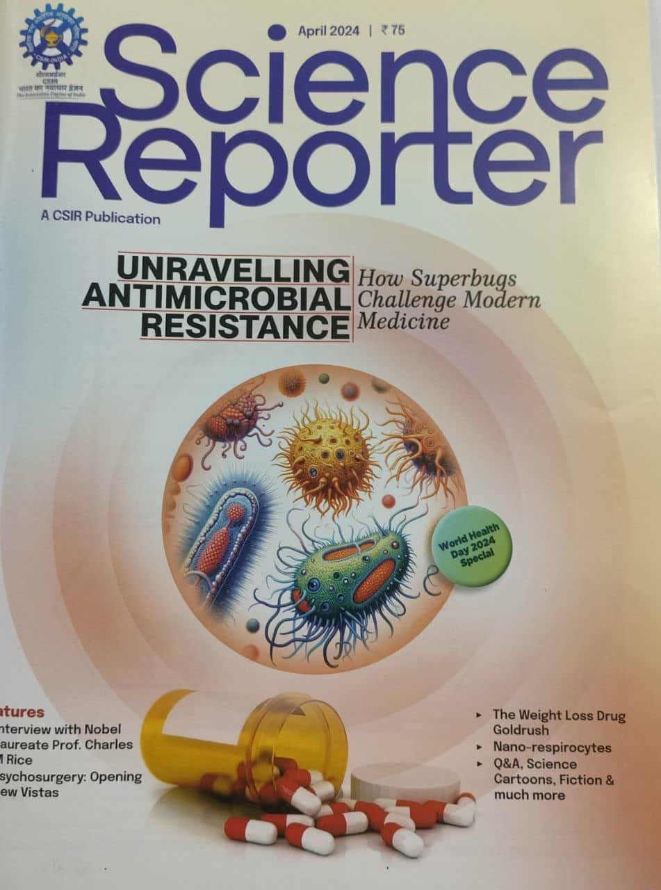 Science Reporter April 2024 Monthly Edition[English Medium]