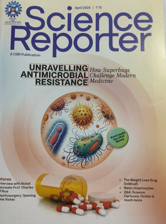 Science Reporter April 2024 Monthly Edition[English Medium]