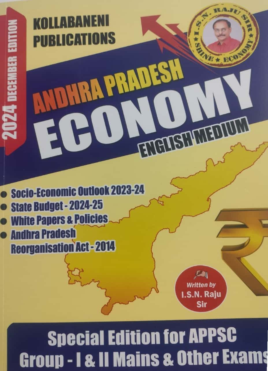 Andhra Pradesh Economy ISN Raju Sir 2024[English Medium]Dec 2024Ed