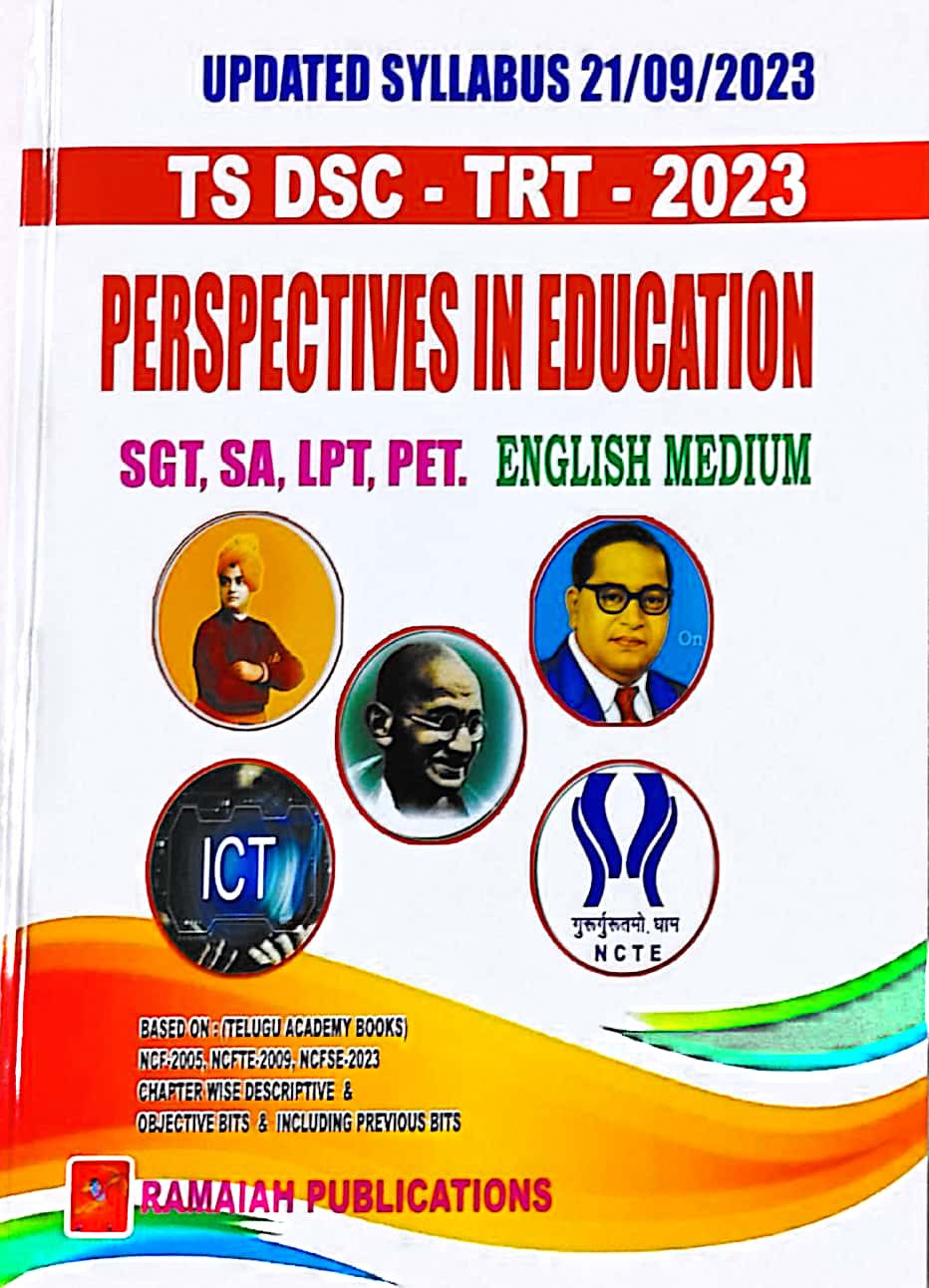 TS DSC TRT 2023 Perspectives In Education[English Medium]Oct 2023Ed Ramaiah Publications