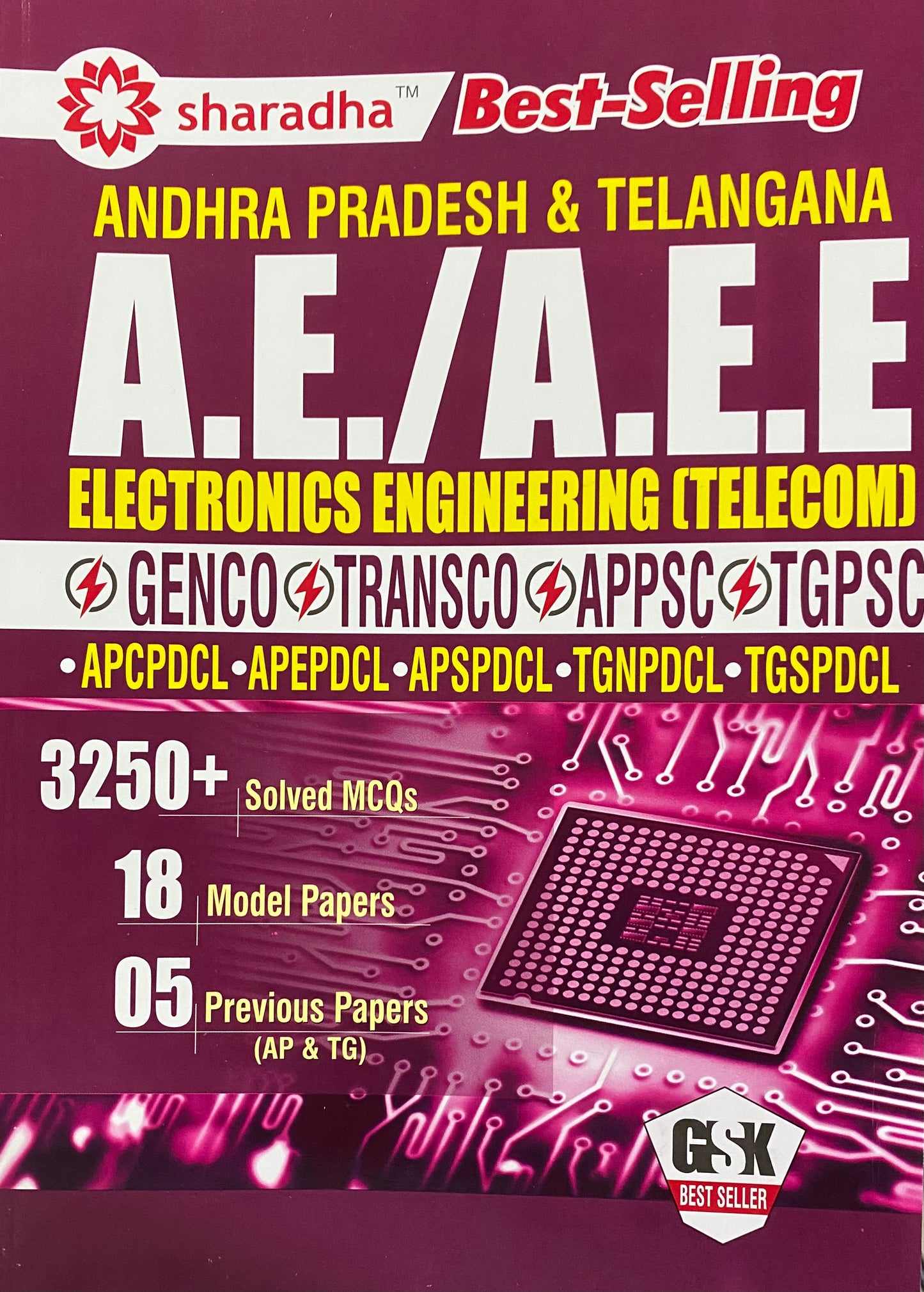 Sharadha APPSC & TGPSC AE/AEE Electronics Engineering(TELECOM)[English Medium]