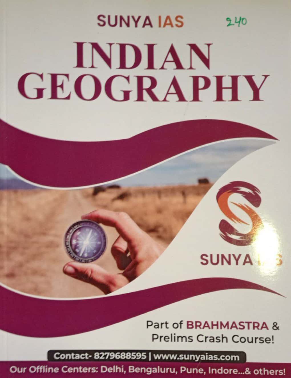 SUNYA IAS Indian Geography Prelims [English Medium]