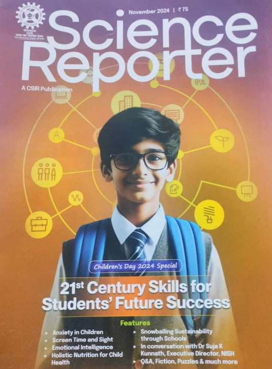 Science Reporter November 2024 Monthly Edition[English Medium]