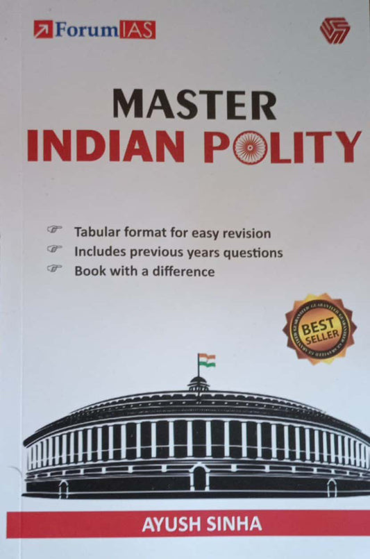 MASTER INDIAN POLITY FORUM IAS - AYUSH SINHA[English Medium]