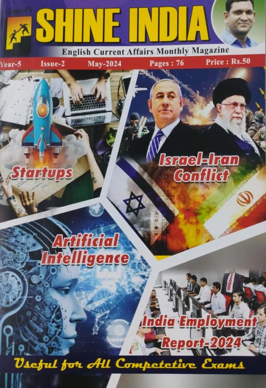 Shine India May 2024 Monthly Magazine [English Medium]
