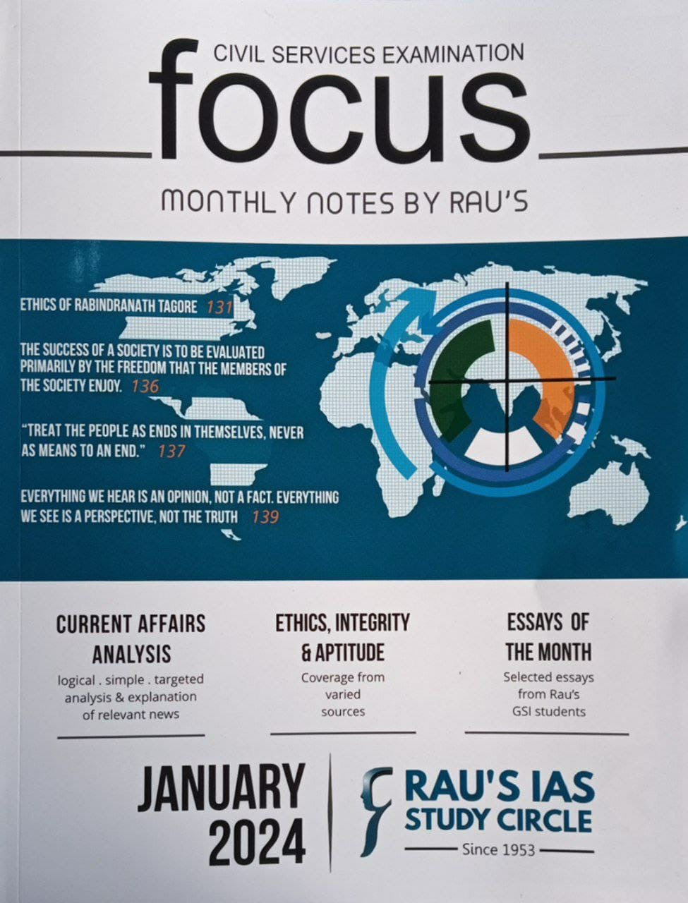 FOCUS January 2024 Monthly Edition [English Medium]