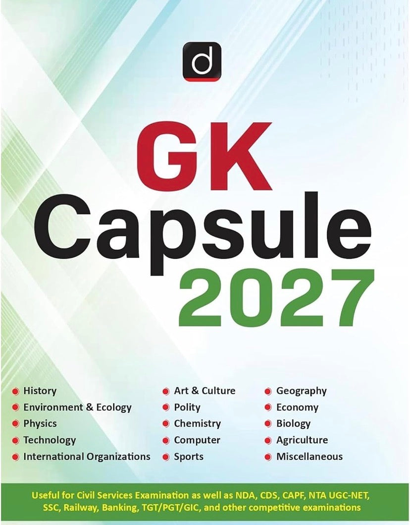 DRISHTI IAS GK Capsule 2027 Useful for all competitive exams[English Medium]