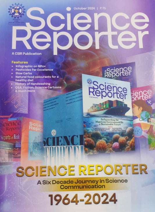 Science Reporter October 2024 Monthly Edition[English Medium]