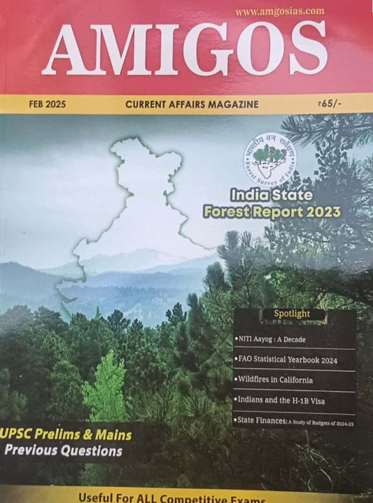 Amigos IAS February 2025 Monthly Magazine[English Medium]