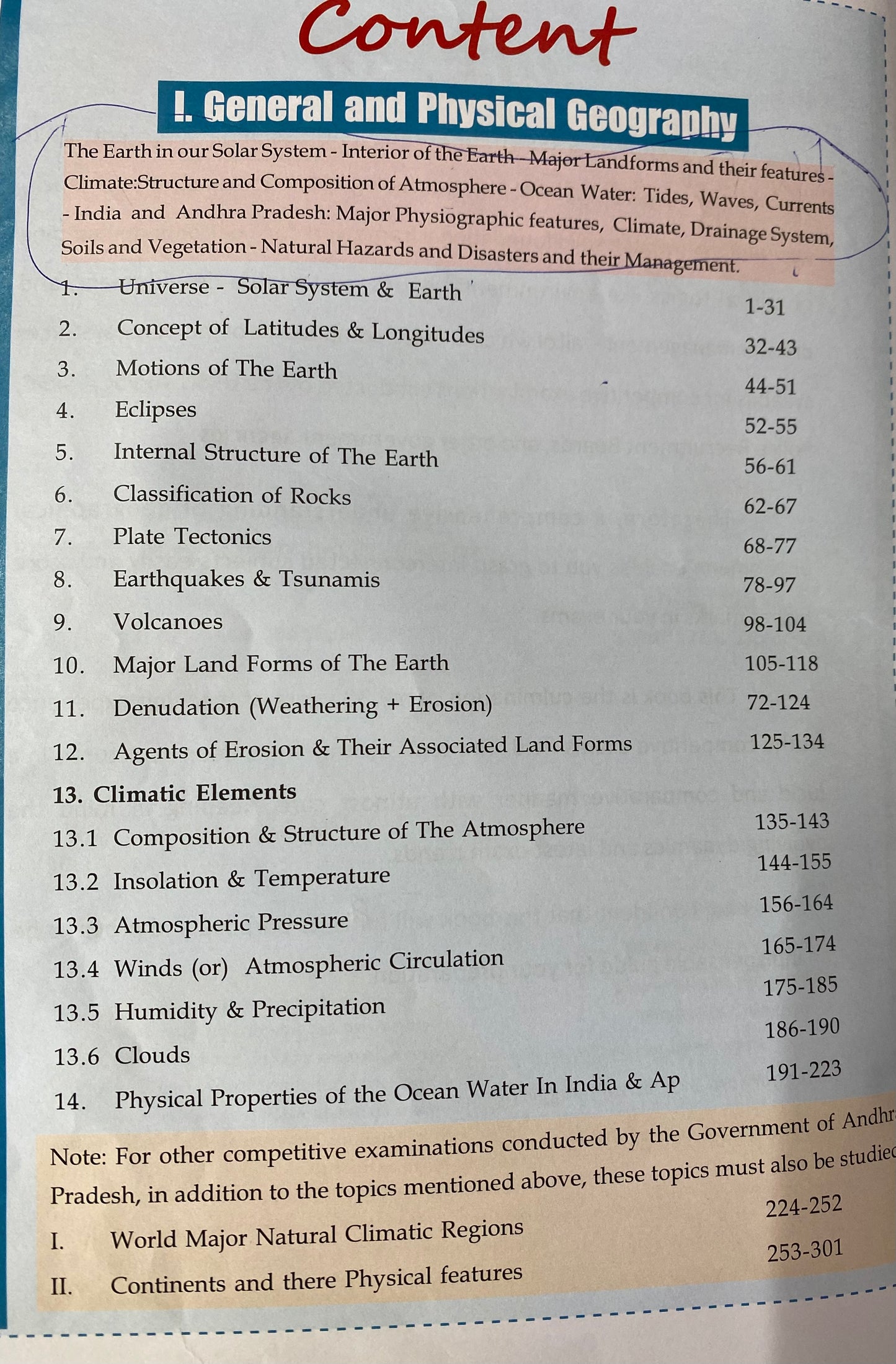 MC Reddy APPSC GEOGRAPHY – World, India and Andhra Pradesh 10th Edition By ADV Ramana Raju Sir Sept 2026Ed[English Medium]