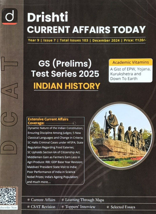 Drishti IAS DCAT December 2024 Current Affairs Today[English Medium]