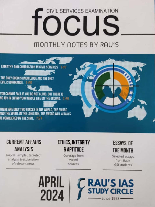 FOCUS April 2024 Monthly Edition [English Medium]