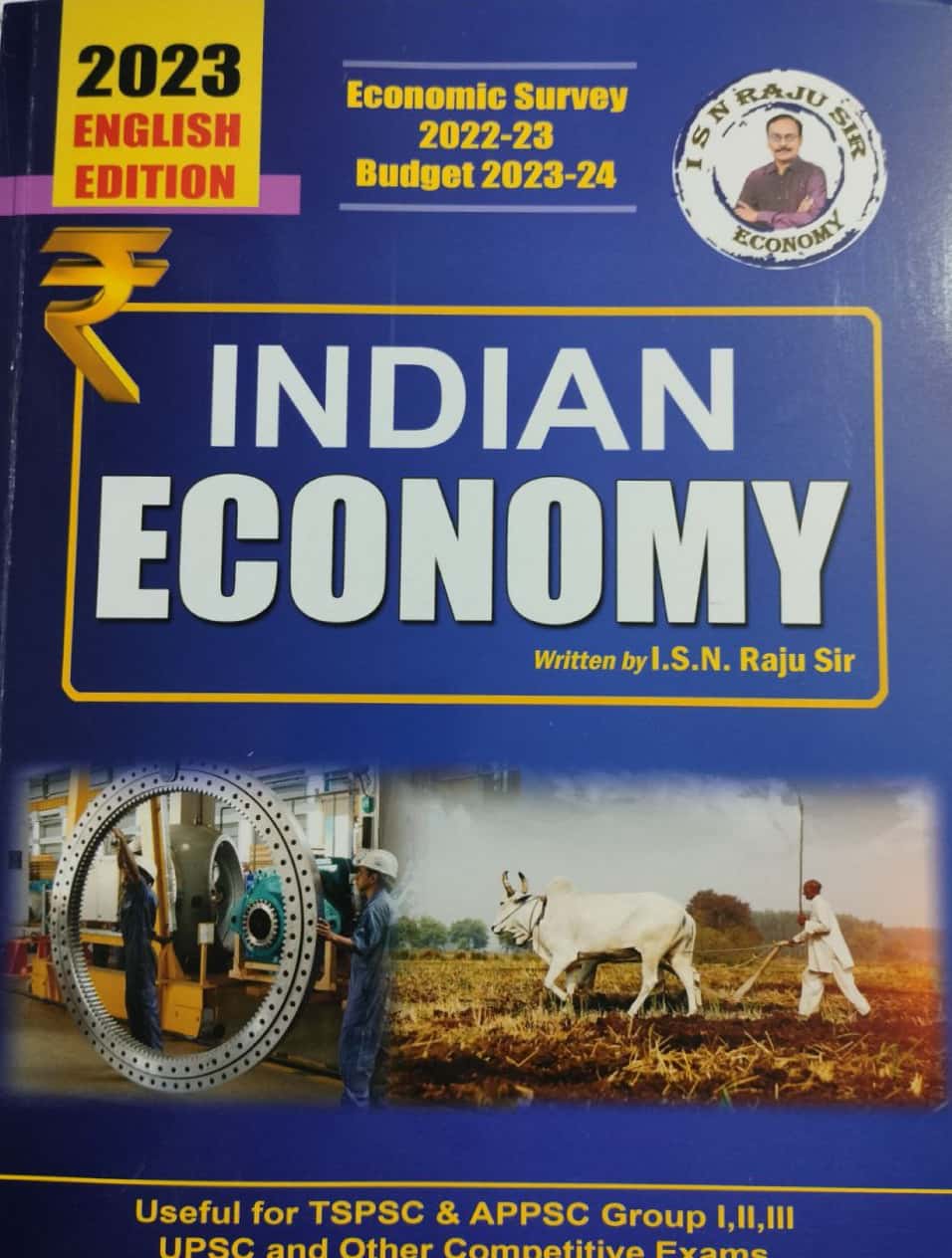 Indian Economy by ISN Raju 2023[English Medium]Oct 2023Ed