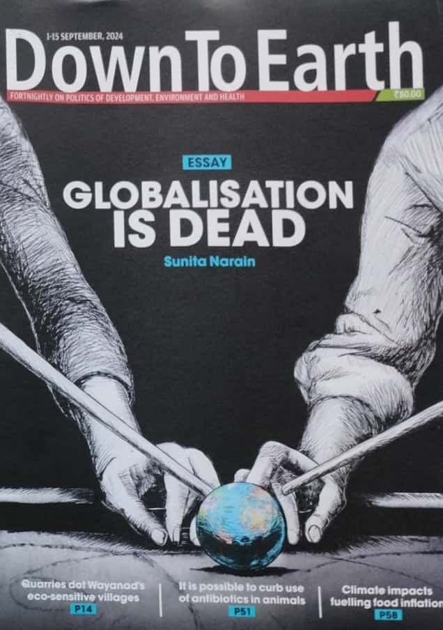 Down to Earth Fortnightly September 1-15 2024 Edition[English Medium]