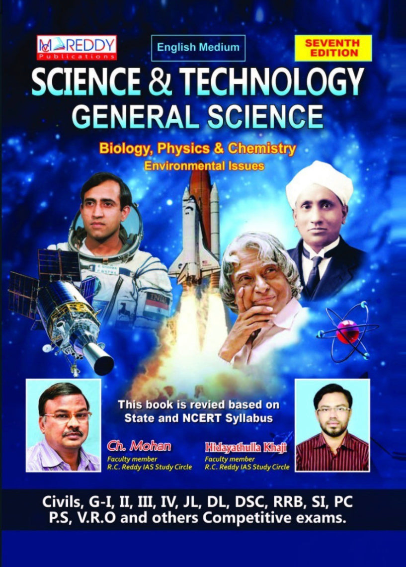 Science & Technology General Science [ENGLISH MEDIUM] 7th Revised 2022 Edition CH Mohan