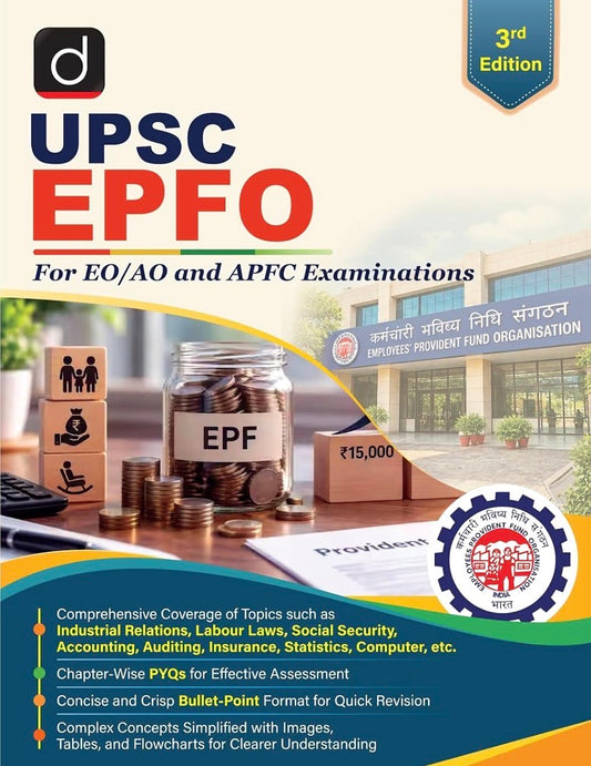 DRISHTI IAS UPSC EPFO For EO/AO and APFC Exams 3rd 2026Ed[English Medium]