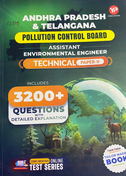 Your Pedia Andhra Pradesh & Telangana Pollution Control Board Assistant Environmental Engineer Technical Paper-II [English Medium]