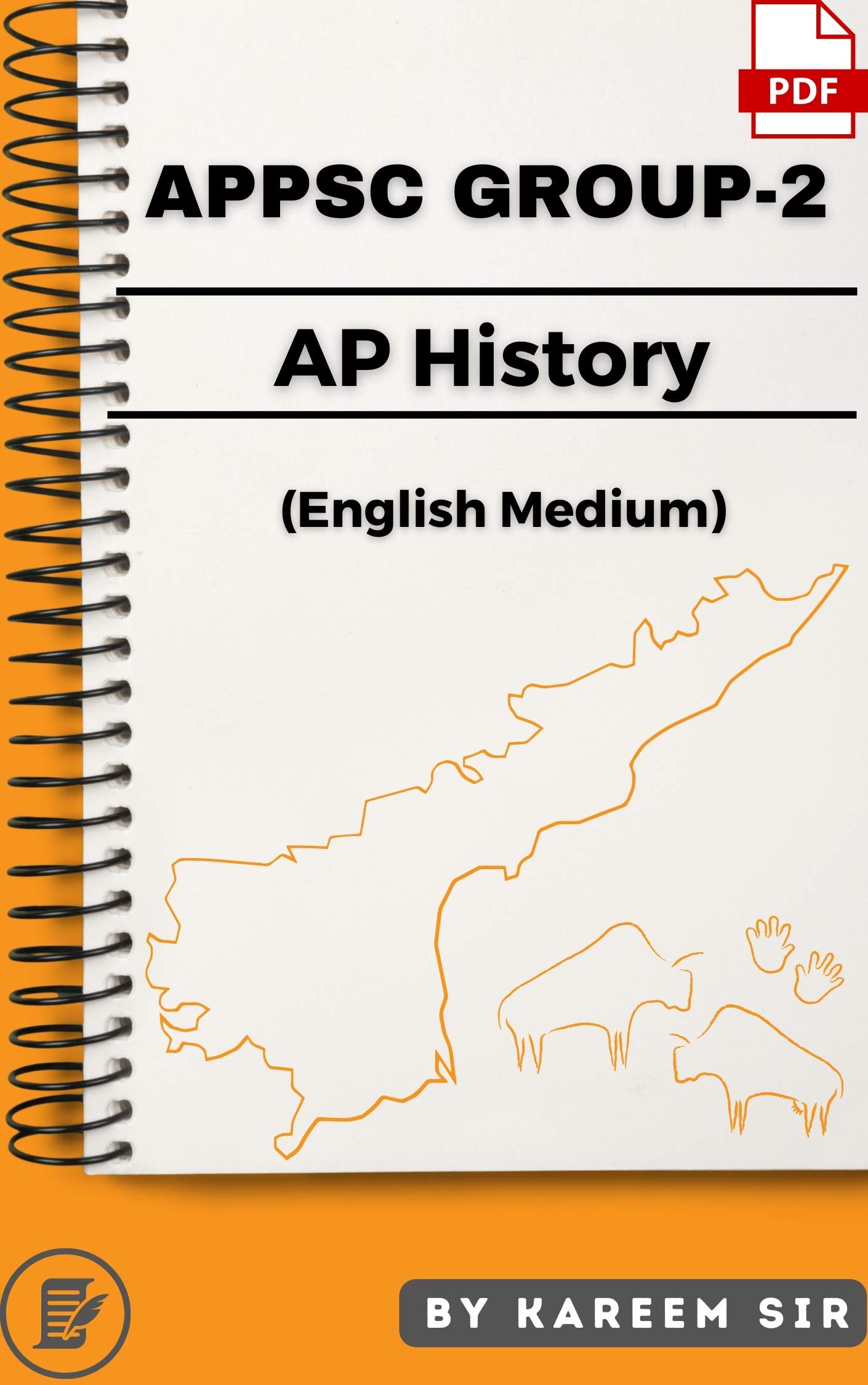 APPSC Andhra Pradesh (AP) History by Kareem (Handwritten Class Notes)