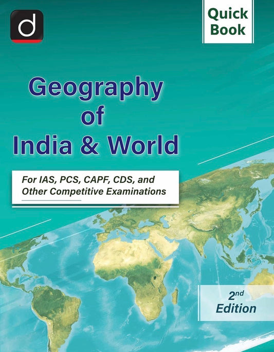 Drishti IAS Quick Book Geography of India & World 2nd Ed[English Medium]