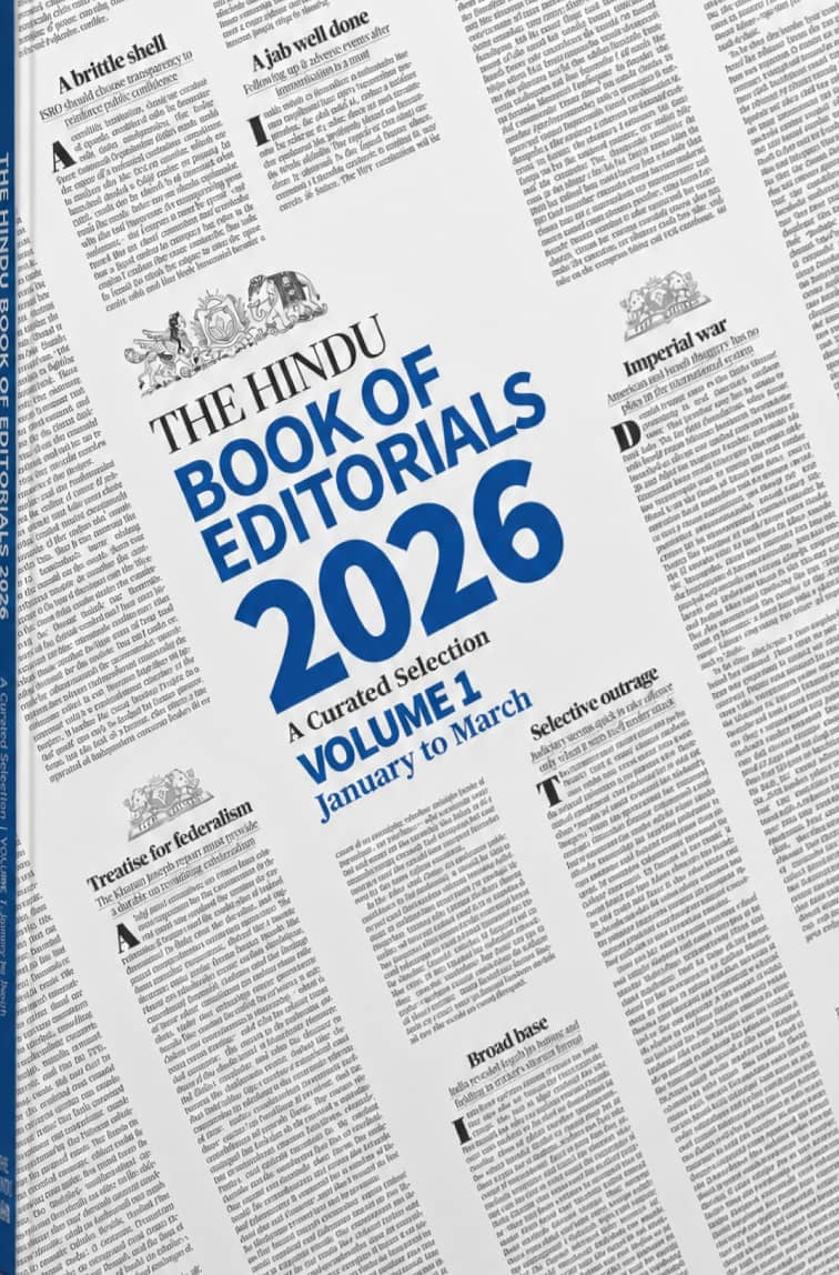 The Hindu Book of Editorials 2026 Volume 1(Jan-Mar)[English Medium]
