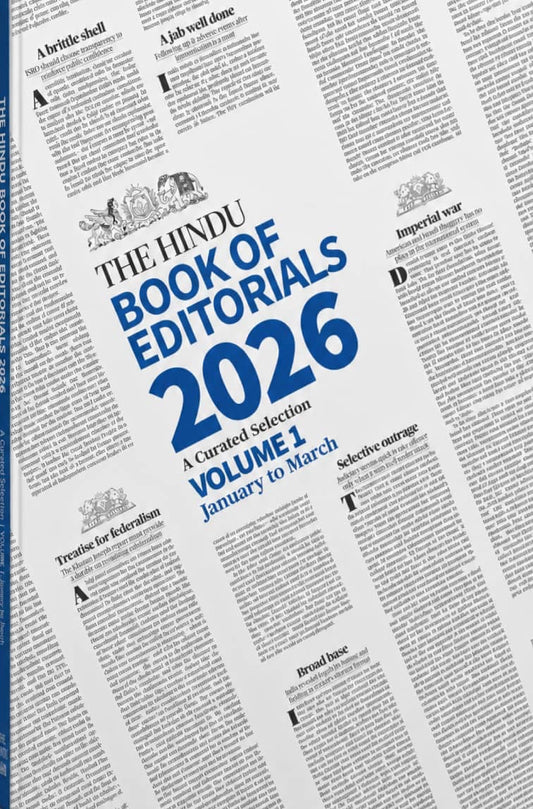 The Hindu Book of Editorials 2026 Volume 1(Jan-Mar)[English Medium]