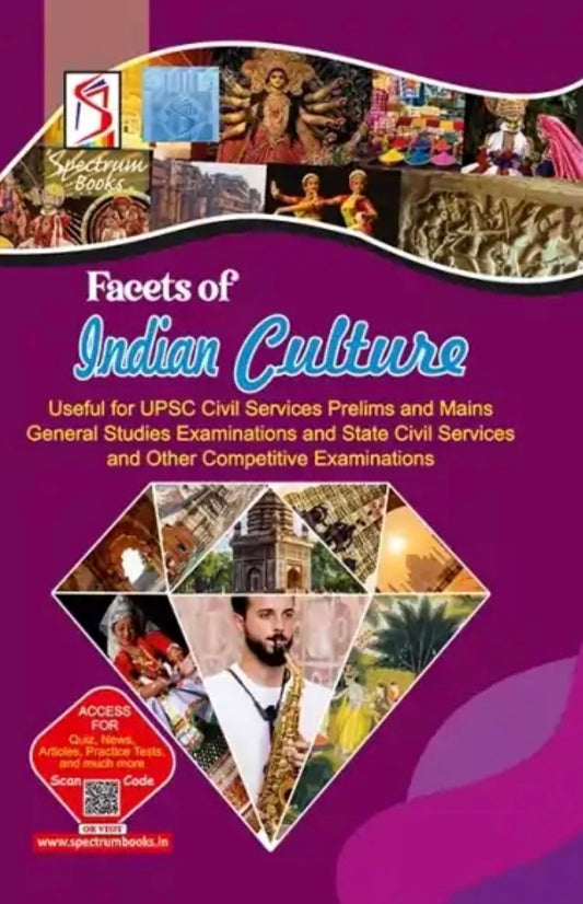 Spectrum Facets of Indian Culture[English Medium]