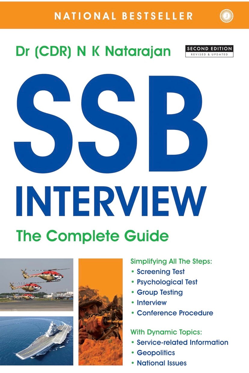 SSB Interview: The Complete Guide By Dr K Natarajan [English Medium]