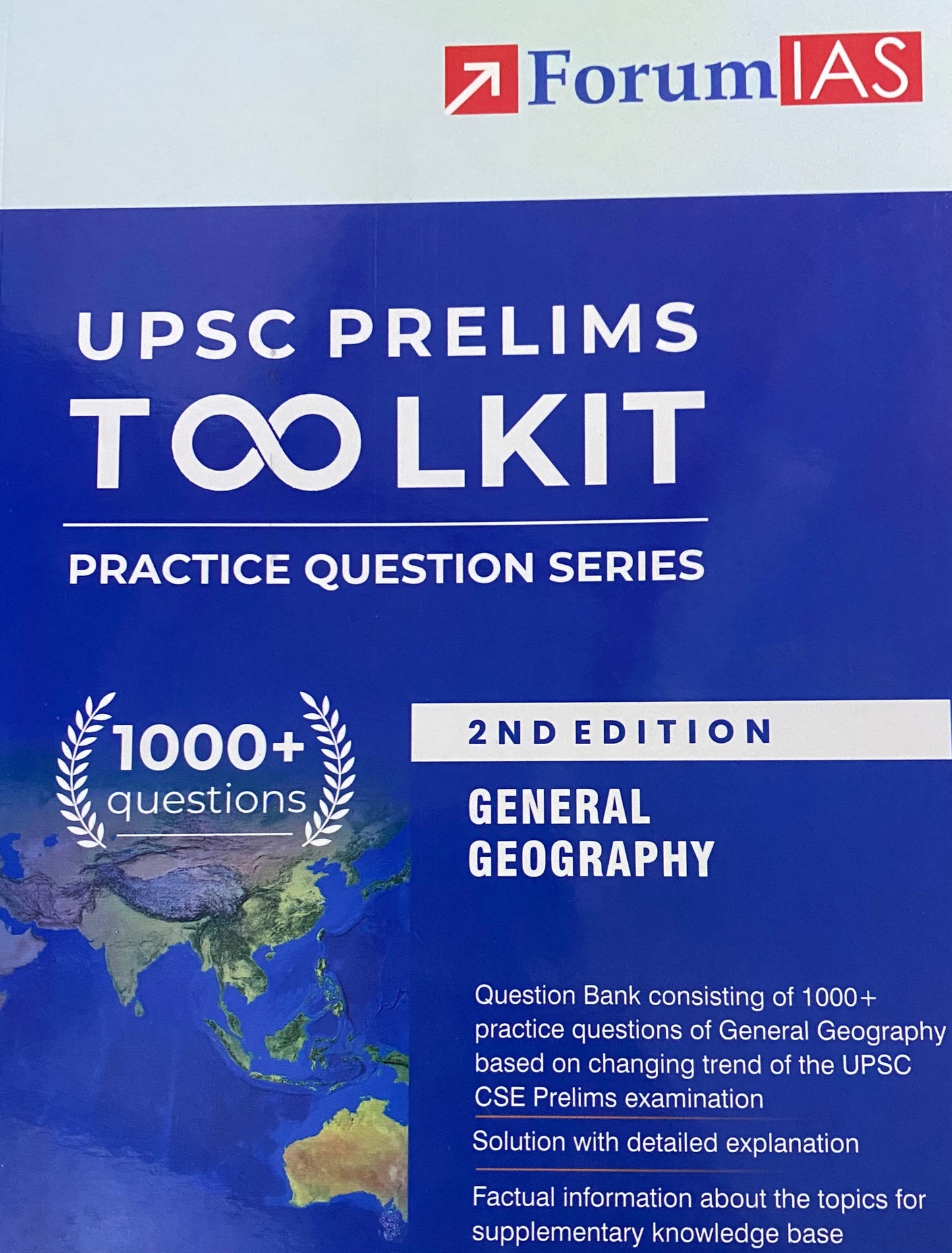 Forum IAS UPSC Prelims Toolkit General Geography Practice Question Bank [English Medium]